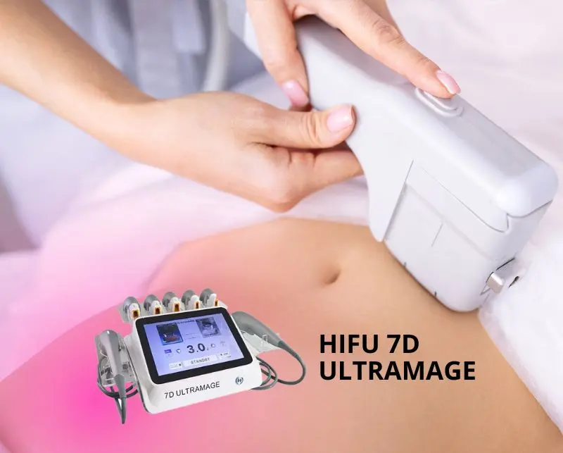 HIFU 7 D - flacidez, adiposidad localizada.